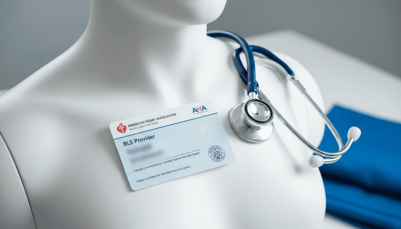 AHA-certified completion card